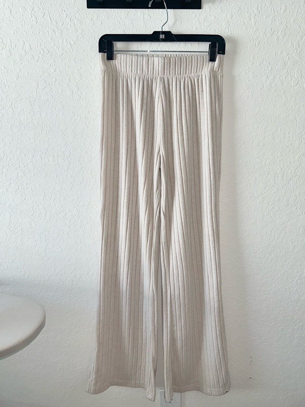 RIP CURL Ribbed Wide-Leg Knit Cosy Flare Pants - Picture 2 of 8